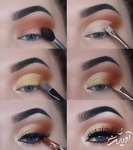 عکس سایه چشم کات کریس, آرایش چشم کات کریس, مدل سایه چشم 